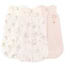 JELLYMONI Baby Sleep Sack 0-6 Months, 100% Cotton 3 Pack 0.5 TOG Baby Wearable Blanket Infant Sleep Sack with 2-Way Zipper Newborn Sleep Sacks (Small, Balloon/Dot/Bow)