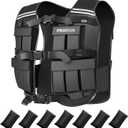 PROIRON Adjustable Weighted Vest 22LB/44LB,1LB/2LB Increment,Fully Adjustable Weight Vest for Men Women, Body Weight Vest for Running Workout Walking Boxing Strength Training Fitness Cardio, Weight Loss,Home Gym Equipment