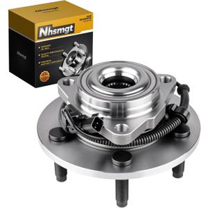 515113 Front Wheel Bearing Hub Assembly Compatible with Dodge Ram 1500 2006-2009 5 Lug with ABS, fit for 2006-2008 Ram 1500 with 4-Wheel ABS