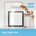 Art3d 5-Pack of 2436" PET/Plexiglass Sheets, Transparent Clear Flexible Plastic Sheet Panels for Craft, Picture Frames, Sign Blank, DIY Display Project