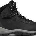 Columbia Women's Discontinued Newton Ridge Plus Hiking Boot (5, Black/Chalk)