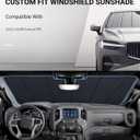 Pigenius Windshield Sun Shade for Lexus RX 2023-2026 Front Window Sunshade - Safeguard