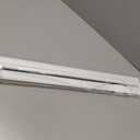 LazBlinds No Drill Blackout Roller Shades, 35" W x 48" H, White