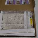 M&G House Newborn Photography Props Bed Woven Wooden Baby Photo Props Classic Retro Photoshoot Bohemian Macrame White Wood Bed Photo Studio Gift