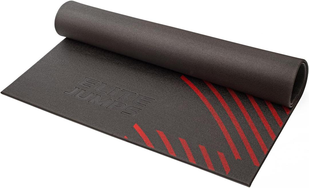 EliteSRS Jumps Premium Jump Rope Mat - Large Format Non Slip Mat - Home Workout Exercise Mat - Suitable for All Surfaces