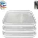 Clear Zipper Pouches, Hard Shell Zipper Case, 3 Pcs