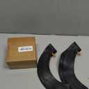 60/70-6.5 Inner Tube Scooter Tires, Electric Scooter 10 inch Tires 10x2.125 [Thickened] [Valve Extension] [Tire Levers] [Straight Vavle] (2 Pack)