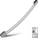 WR12X34310 Refrigerator Door Handle, Stainless Steel Freezer Door Handle, Fits for GE GFE24JSKNFSS GWE19JMLKFES GNE25JSKCFSS GDE25ESKNRSS & GNE25JSKAFSS, Models PS16220203