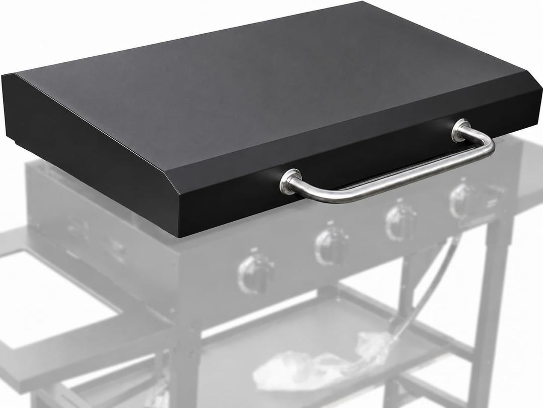 36 Inch Blackstone Griddle Grill Cover with Hinged Hood, 2026 Upgraded Outdoor Hard Grill Cover Compatible with Blackstone Models 1554 1836 1825 1866 2149 1984 2151 1863 2122