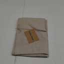 Solino Home Cloth Napkins Set of 4-100% Pure Linen Light Natural Dinner Napkins 20 x 20 Inch for Summer - Athena, Handcrafted and Machine Washable 
