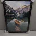 Poster Wall Art Picture Canvas Print Painting Poster Boats In The Lake Wall Picture Art Living Room Home Decor Modern Art Decoration for Living Room Bedroom and Office 14x20inch