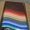 Teling 24 Pcs Plastic Book Bins Bulk for Classroom Interlocking Magazine Holder Organizer Folder Binder Storage Container Box with Name Labels for School Office Home Supply (Retro Earth Tone)
