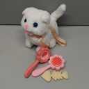 Tagitary Plush Toys Electronic Toy Cat That Walking and Meowing,Tail Wagging Interactive Toy Cat for Kids with Leash,Easter Christmas Birthday Gift for Toddlers Kids