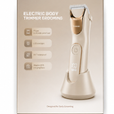 Electric Razors LED Display for Women Men, 2026 Wet/Dry Lady Electric Shaver , 3 in 1 Hair Remover, Waterproof, Smooth & Silky Portable Bikini Electric Grooming Set, Gold