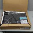 VEVOR Adjustable Window Screen, 15" H x 21" - 40" W, 2 Packs Expandable Windows Screens with Aluminum Frame and Durable Mesh, Horizontal or Convert to Vertical Adjustable Installation, for Home House