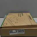 Bathroom Faucets for Sink 3 Hole, Hurran 4 inch Matte Black with Pop-up Drain and 2 Supply Hoses, Stainless Steel Lead-Free 2-Handle Centerset Faucet for Sink Vanity