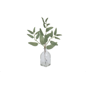 HD Designs Sage Leaf Stem in Smooth Vase