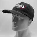 Embroidered Fishing Hats Men Women,Adjustable Baseball Cap, Funny Fisherman Dad Hat, Fishing Gifts, Father's Day Outdoor Cap (Gray)