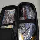 2026 Upgrade 4V Cordless Cutting Tool, Cardboard Cutter with 2 Titanium Blades, 2000mAh Battery, Electric Chop Saw for Fabric, Cardboard, Leather, Carpet - Glacier Blue