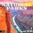 RED EMBER Untamed & Beautiful National Parks 2026 Wall Calendar 12 Month | 12" x 24" Open | Thick & Sturdy Paper | Holiday Gift | Nature Calendar 2026