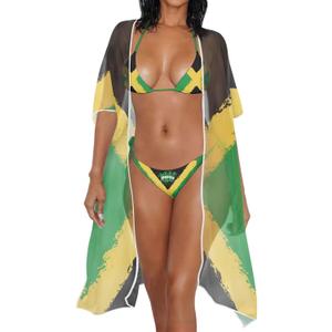 Bikini Sets for Women with Cover Up 3 Piece Swimsuits Adjustable Beachwear
