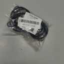 Ivilon Drapery Eyelet Curtain Rings - 2" Ring Loop for Hook Pins, Set of 14 - Black