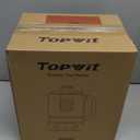 Topwit Electric Tea Kettle, 11 Temperature Control & 4 Presets Glass Kettle with Removable Infuser, 0.8L Electric Kettle for Coffee, Formula, Tea Maker with 8H Keep Warm, Boil-dry Protect, Beige