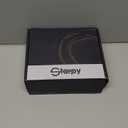 STARPY Black Door Knobs, Interior Door Handles for Hall, Heavy Duty Door Knob Door Lever (Hall & Closet, Matt Black)