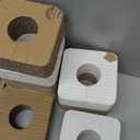 CHEERHOME PETS Cardboard Cat Scratching Post 24.2 Inch, Cat Scratcher for Indoor Cats Scratch Board for Kittens or Smaller Cats (Medium)