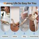 O3 Mag-Stand Designed for iPhone 17 Case with 360 Spin Stand, [Compatible with MagSafe][Super Skin Feeling] Translucent Matte Magnetic Slim Phone Case 6.3 inch, Desert Gold