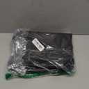 KALIDI Tote Bag Zipper Shoulder Bag Faux Leather Purses Satchel for Women Casual Handbag Work Dating College (One Size, Black)