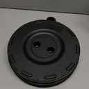 Fishboy Upgraded Collapsible Stool, 400lbs Max Weight, Lightweight But Sturdy, Portable Retractable Folding Telescoping Foldable Camping Stool for Adults Outdoor Fishing Hiking BBQ (1PK Round, Black)