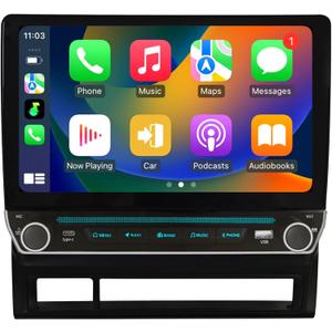 Car Radio for Toyota Tacoma 2005-2015, 10.1 inch Android 13 Touchscreen Wireless Carplay & Android Auto Stereo Upgraded with Bluetooth 5.0 GPS Navigation SWC WiFi FM RDS Backup Camera Build in DSP