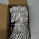 JMEXSUSS 66ft 200 LED White Christmas Lights Indoor Outdoor, Connectable String Twinkle Lights Outdoor Clear Wire Plug in for Bedroom House Fireplace Christmas Tree Decoration