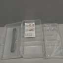 Honeydak Clear Plastic Bandages Storage Organizer 2 Tiers First Aid Box Large Portable Medicine Container Holder Empty for Home Cabinet Office Travel School Use Supplies