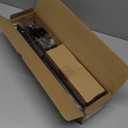 Curtain Rods 48 to 84 Inch, Black 1 Inch Adjustable Heavy Duty Curtain Rods for Windows, Decorative Modern Window Treatment Rod, Telescopic Splicing Metal Drapery Pole, Easy Installation (36''-88'' (1 Pack))