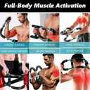 NOAOVO Twister Arm Trainer, Adjustable Resistance Twister Arm Exerciser Chest Exerciser for Men, Portable Chest Workout Equipment Arm Trainer for Men