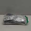 Weather Stripping Door Seal Strip - Soundproof Q-Shaped Foam for Exterior Door Frame, Large Gap Seal, Noise Cancelling, Easy to Install (Black, 40FT)