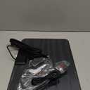 TV Antenna Indoor, Digital Amplified Indoor HDTV Antenna, 1080p VHF UHF Television Local Channels Detachable Signal Amplifier and 16.5ft Long Coax Cable (Black)