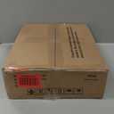 BOLUO White Nightstand with Charging Station, LED Night Stand with 2 Fabric Drawers, Bedside Table with USB Ports and Outlets, Nightstand for Bedroom Modern