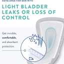 Prevail Proven - Male Incontinence Guards - Bladder Leak Guards - Maximum Absorbency - 126 Count (9 packs of 14)