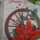 4 x Evergreen Merry Christmas Y'all Red Truck House Flag 