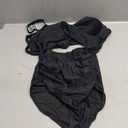 Eomenie Women's One Piece Swimsuits Tummy Control Cutout High Waisted Bathing Suit Wrap Tie Back 1 Piece Swimsuit (Large, Black)