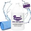 FOLEX Instant Carpet Spot Remover 128 oz - Powerful Stain Remover for Carpets, Upholstery & Rugs - Eliminates Pet Stains, Grease, Red Wine, Food, Makeup & More - With Reusable Cleaning Cloth - 1 Pack