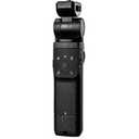 Wireless Remote Tripod Grip Camera Tripod Grip Handle Vlogging Stabilizer 360 Rotation 180 Tilt Dual Device Pairing with Zoom Focus Video Control for Vlog Live