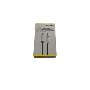 ACX USB C TO 3,5MM CABLE 6FT BK