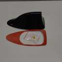 1 Pcs Universal Shark Fin Antenna Cover Signal Roof Aerial for Car SUV Truck Offroad ABS Material with Adhesive Base Pearl Black