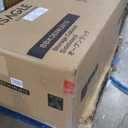 VASAGLE LIRY Collection - 71-Inch Tall Kitchen Pantry Cabinet with Lights and Charging Station, Coffee Bar Cabinet with Doors and Drawer, Farmhouse Style, Adjustable Shelves, Rustic White UBBK363W12