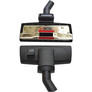 EZ SPARES 1 1/4 inch 32mm Universal Vacuum Cleaner Floor Brush With Metal Base&PP Hair&Big Wheel Carpet Combo Tool New Designed to Fit Most Brands Like Hoover, Eureka, Dirt Devil, Rainbow