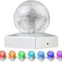 SUNNYPARK 4x4 Solar Post Cap Lights Deck Fence Outdoor Railing Lights Decorative Solar Powered Gazing Ball Caps LED Lamp for Garden, Patio, Pathway (Color Changing)